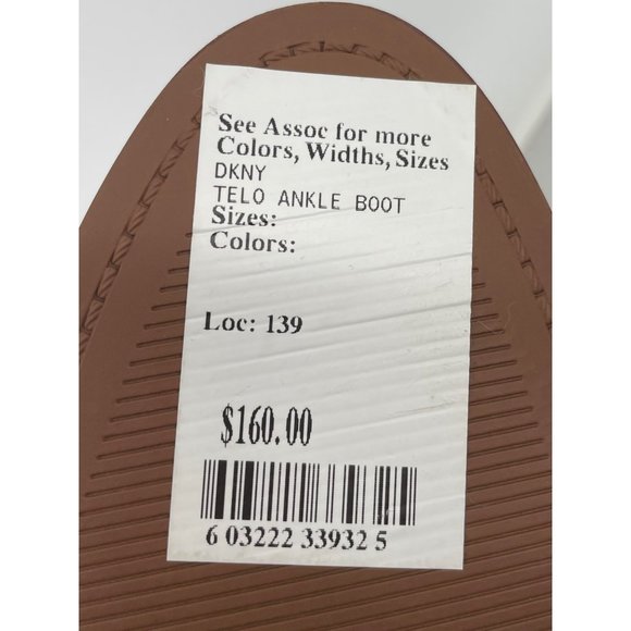 DKNY Women’s Size 8.5 Leather Boots - Picture 9 of 9